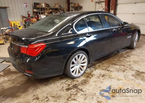 2012 BMW Activehybrid 750 from USA, damaged, VIN WBAKX6C52CC197154
